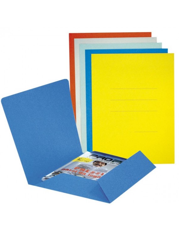 Cartelline A 3 Lembi EURO-CART - Cartoncino Manilla 25x35 Cm, Grammatura 190