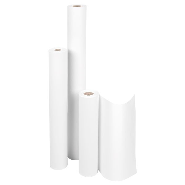 Rotolo Carta Bianca Monolucida 80 Gr - 100 Cm X 5 Metri Per Disegno E Imballaggio - Foto 8