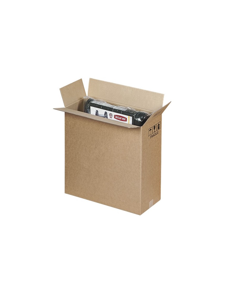 Lotto 100 Scatole 100 Scatole Di Cartone Ondulato Bianco 5x5x4 Pollici - Per Spedizioni, E-commerce, Imballaggi Valumailers Scatole - Foto 6