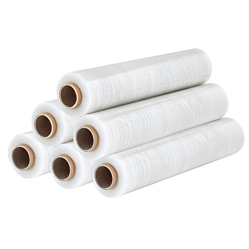 RAGO® Film estensibile imballaggio 9,5 × 9,5 × 40 cm 300m Pellicola  imballaggio trasloco Pellicola adesiva trasparente Plastica per imballaggio  trasloco Cellofan per imballaggio trasloco 300 m : : Cancelleria e  prodotti per ufficio