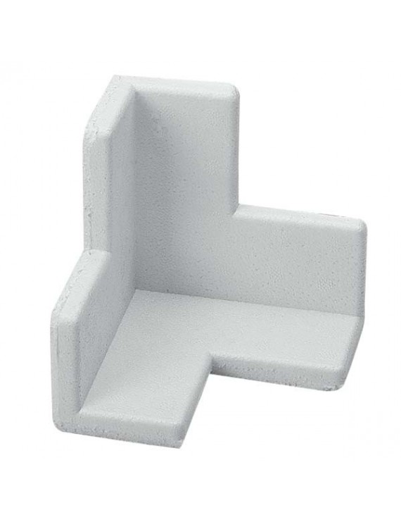 Profili Angolari In Polistirolo Rigido - 50 Metri Totali, 22x22 Mm, Per Decorazioni In Stucco - Verniciabili