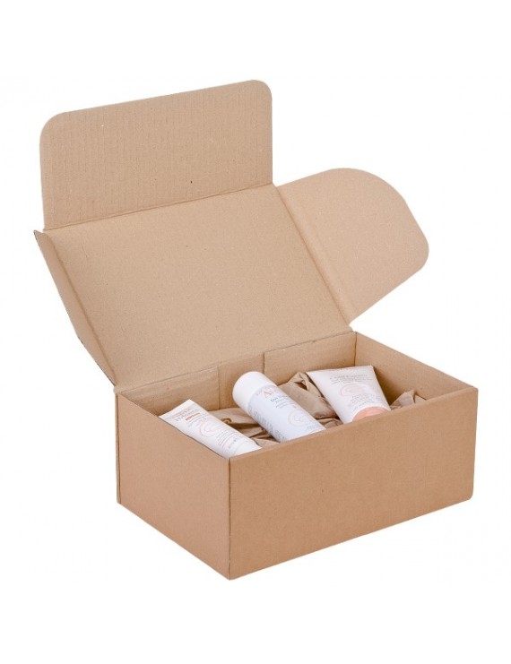 Scatole In Cartone Fustellate 20x20x10 Cm | Set Da 50 Pezzi | Imballaggio Avana - Foto 8