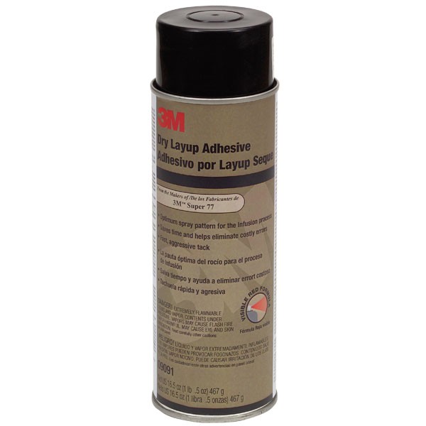 Adesivo Spray Dry Lay-up 3M™ - Capacita -ml- 500 - 