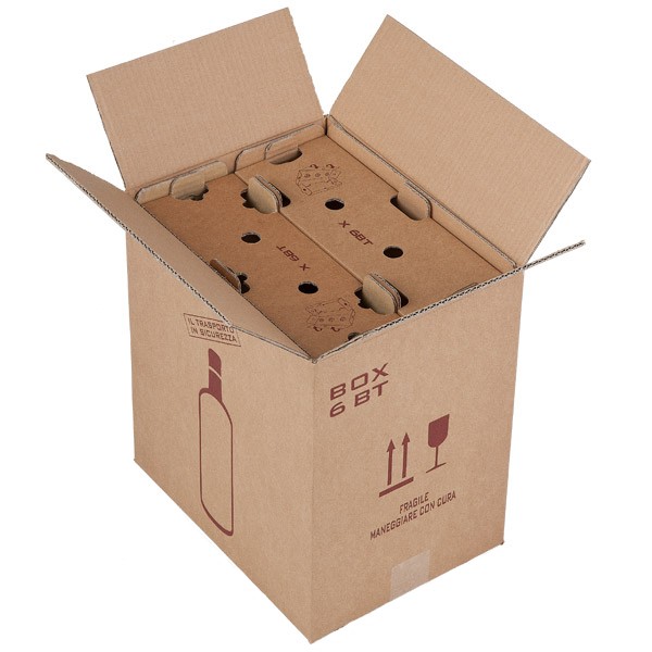 Scatole di sicurezza per spedizione di bottiglie