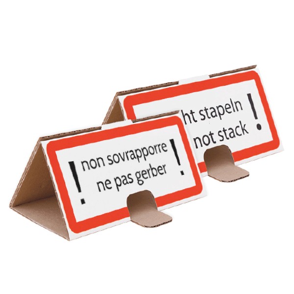 Triangoli segnaletici per pallet