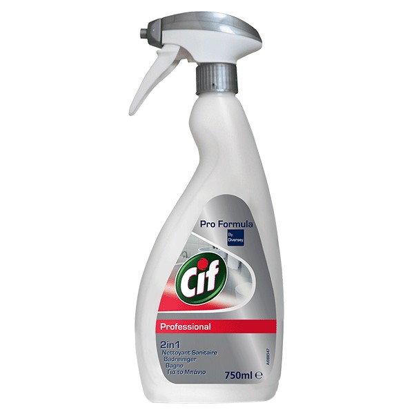 CIF Spray bagno 2 in 1 professionale