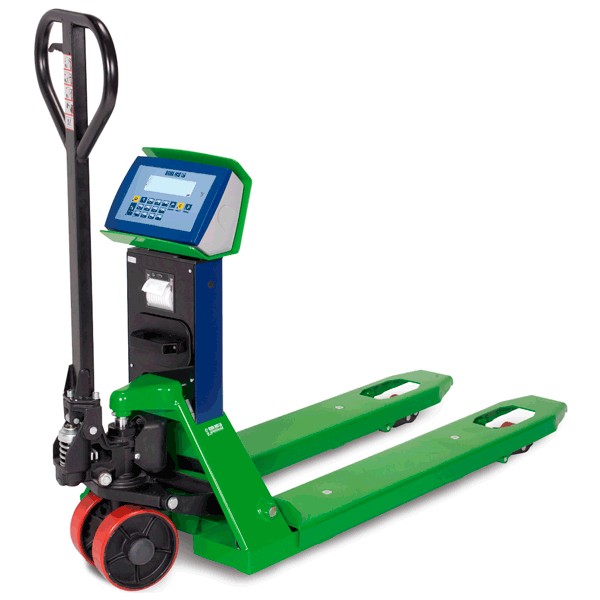 Transpallet pesatore turbo con stampante