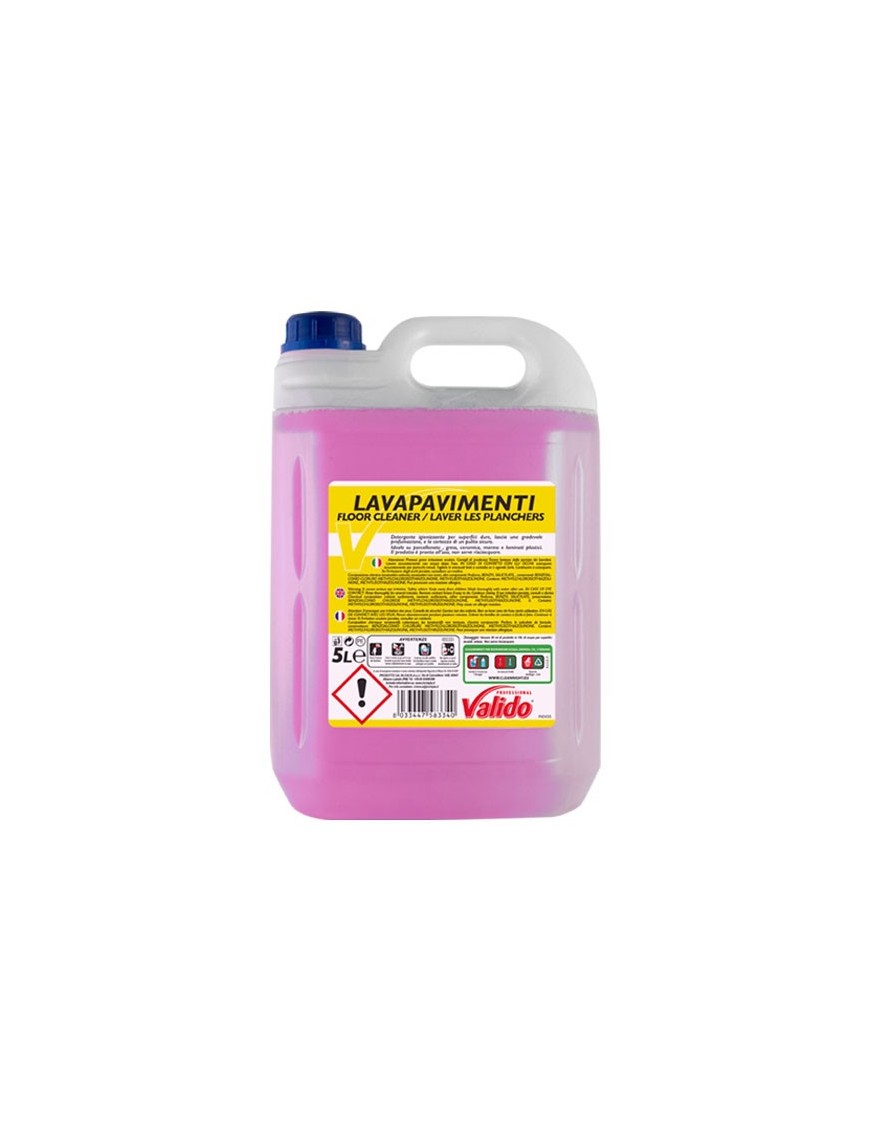 DETERGENTE AMMONIACALE PER MACCHINE LAVAPAVIMENTI KG 5 KG