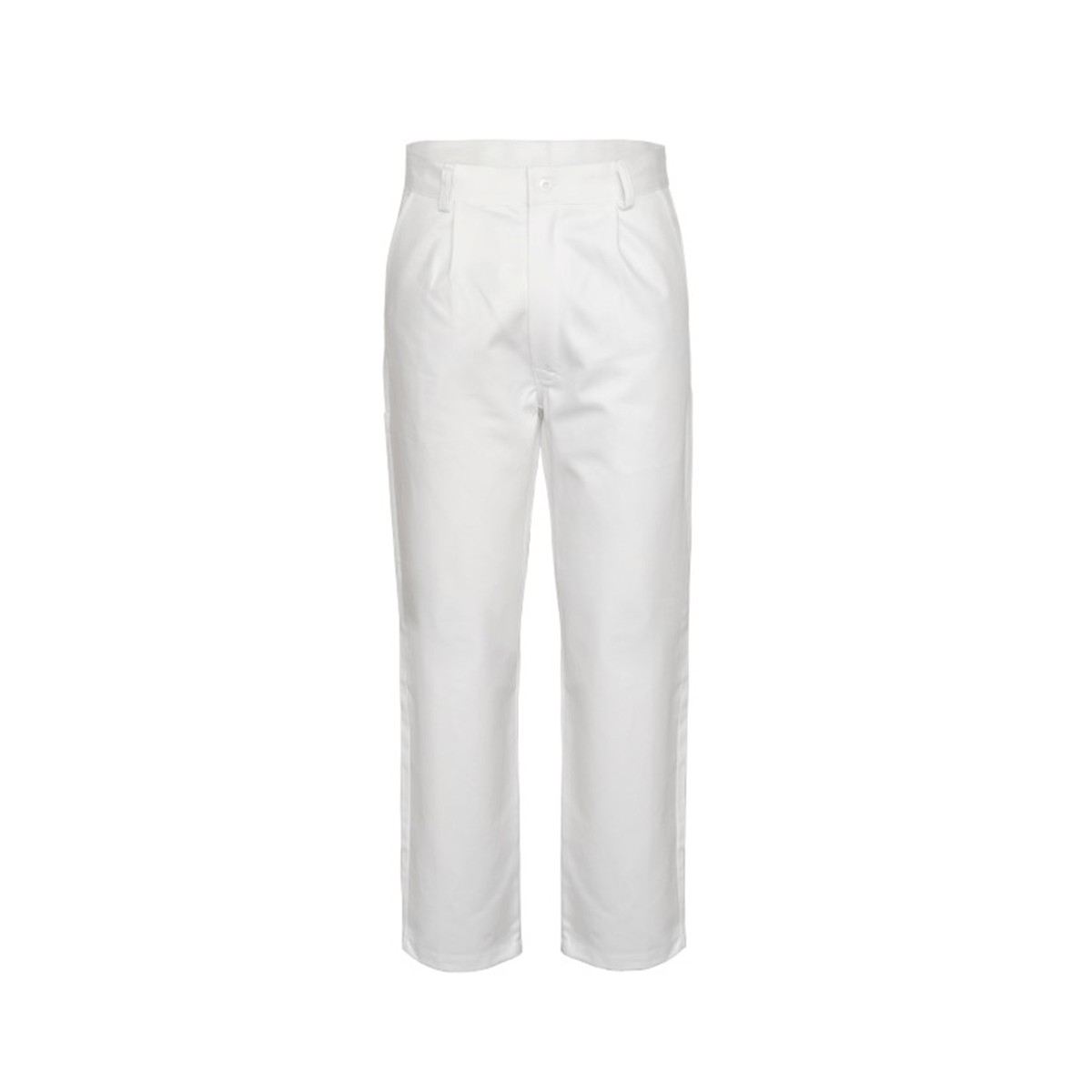 Pantaloni bianchi da lavoro