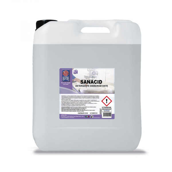 Sanacid detergente disincrostante acido