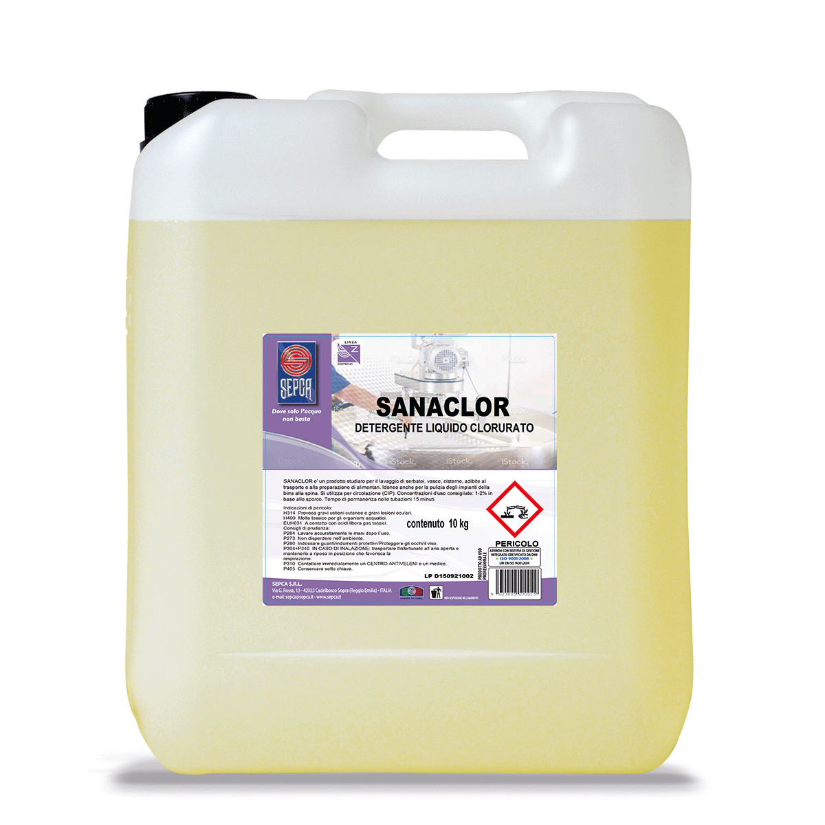 Sanaclor detergente clorurato