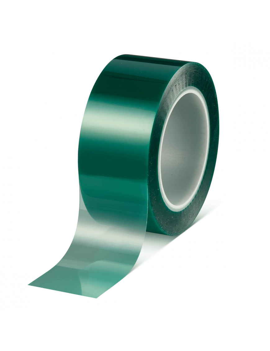 Color : Green, Size : 30mm wide Nastro verde ad alta temperatura di PET di verniciatura di verniciatura del circuito di placcatura verde della pittura di verniciatura del PET 33 metri lungamente 
