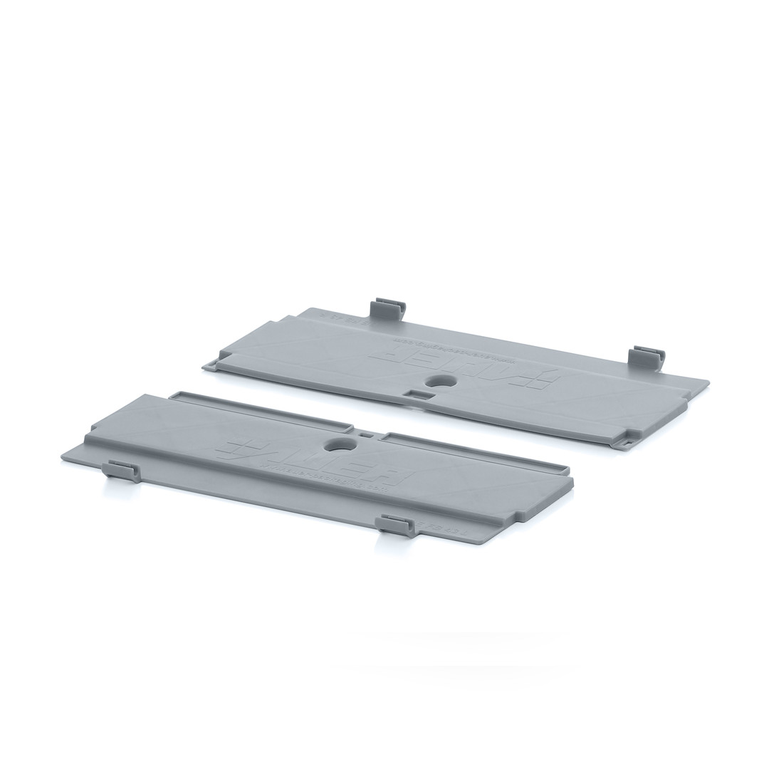 Cassette pieghevoli salvaspazio - Lunghezza -cm- 60 - Larghezza -cm- 40 - Peso -kg- 0.7 - 