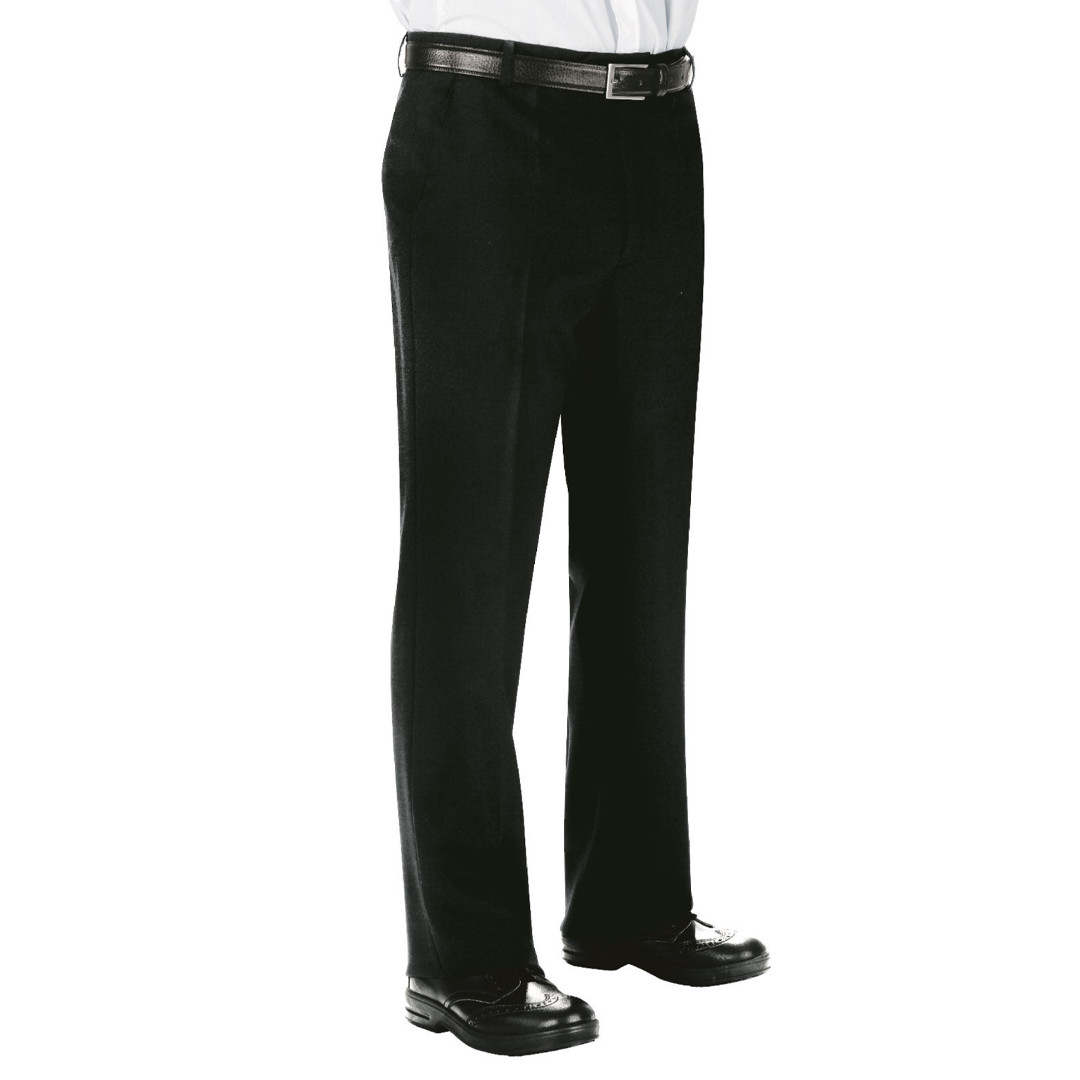 Pantalone da lavoro nero elegante