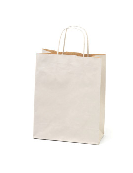 Shopper in carta Biokraft con maniglia ritorta