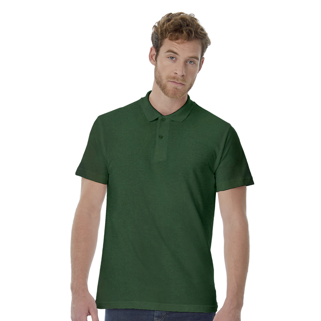 Magliette polo da lavoro - Colore verde - Personalizzabile ricamo/transfer - Taglia L - 
