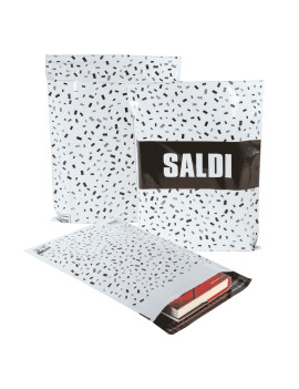 Busta in plastica con stampa Saldi