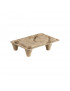 Mini pallet in legno pressato