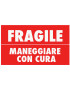 Etichette di spedizione prodotti fragili