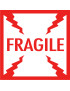 Etichette di spedizione prodotti fragili