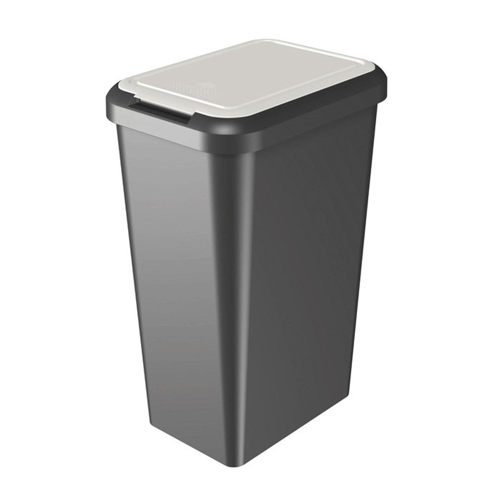 Pattumiera con coperchio touch e lift raccolta differenziata