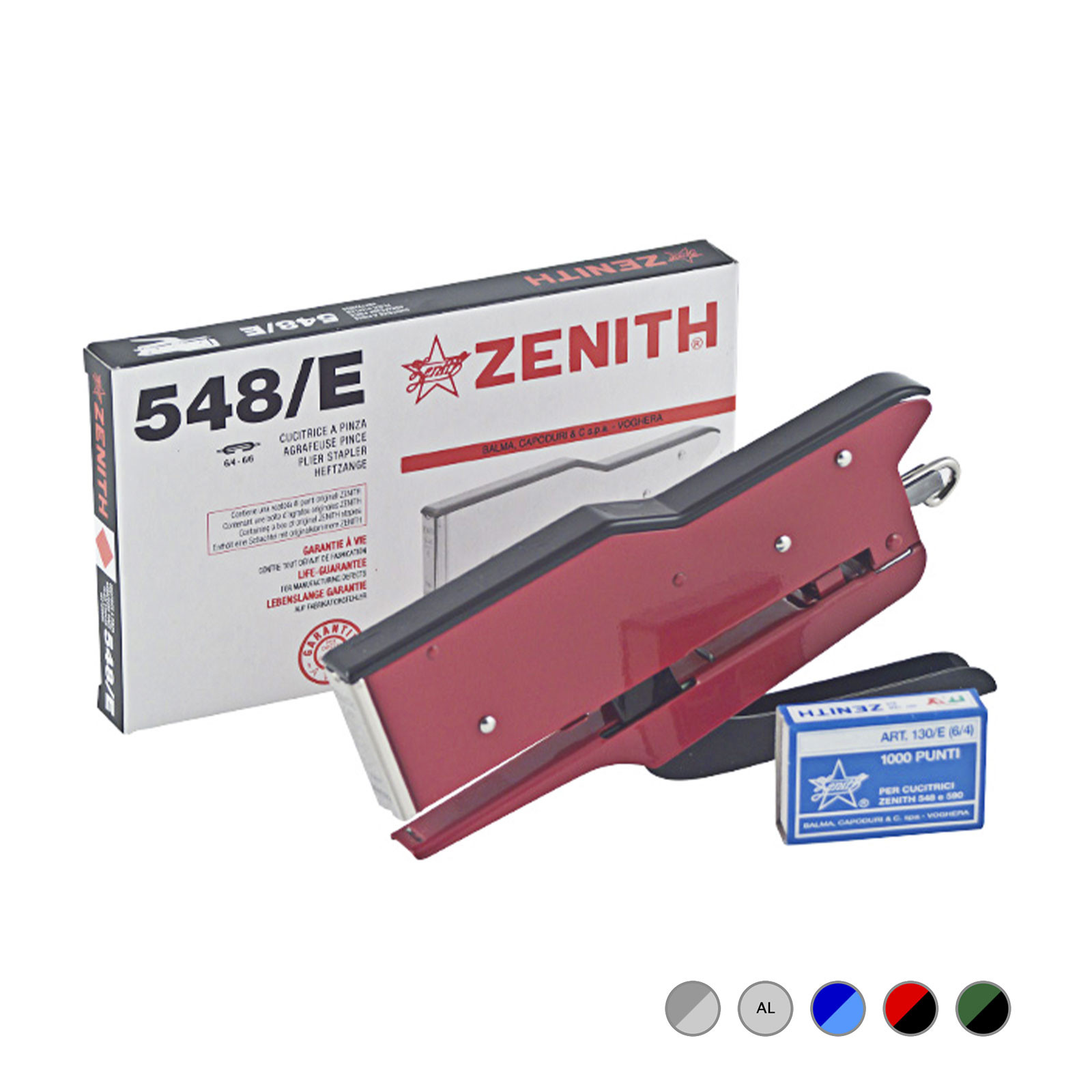 Cucitrice Zenith 548/E per punti 6/4 e 6/6