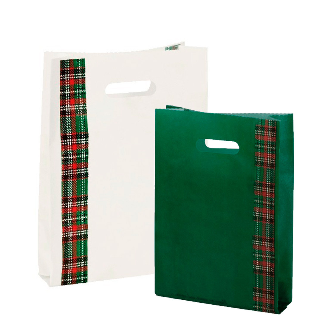 Shopper in plastica Tartan