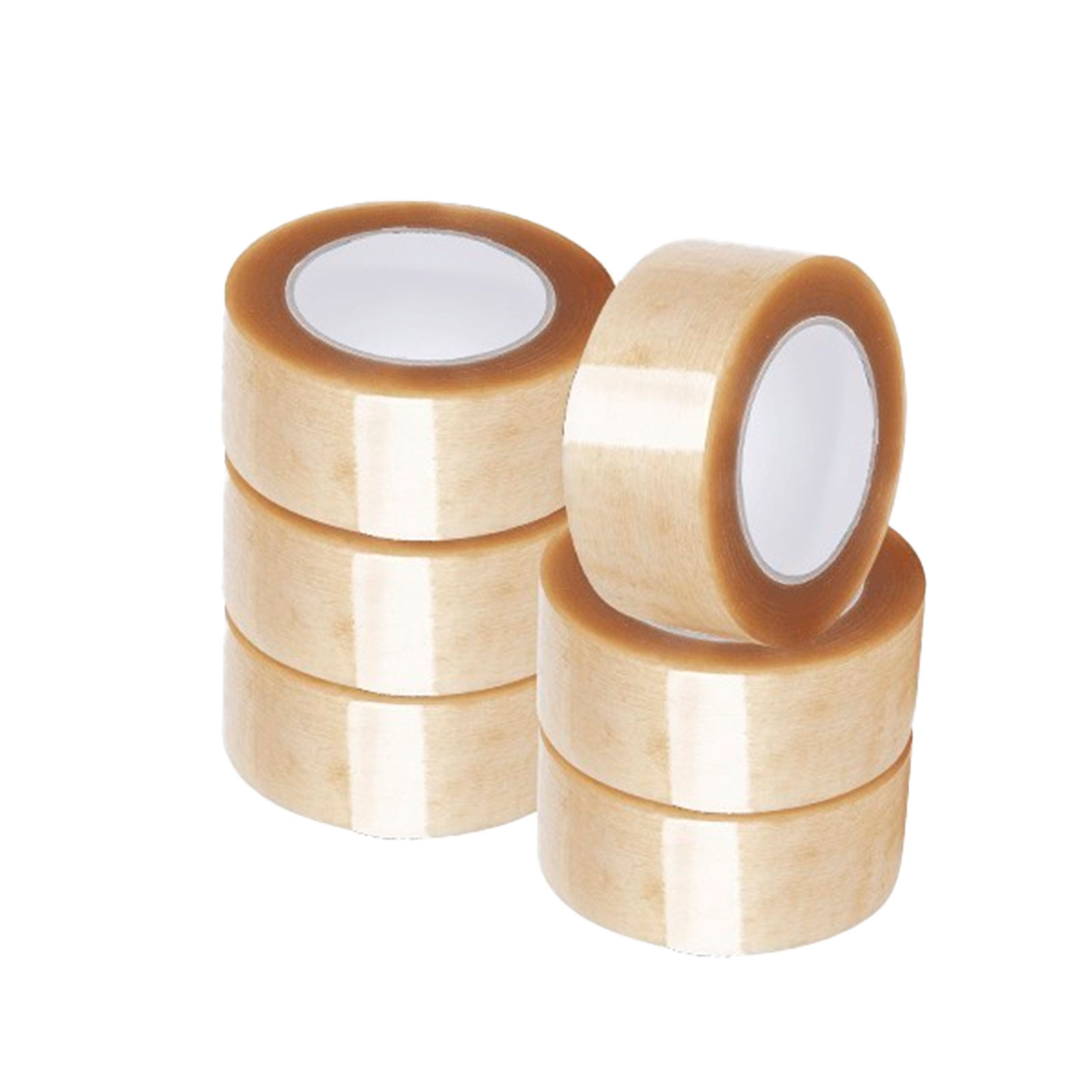 Minipack 6 nastri in PPL Hot Melt trasparente 48 mm x 132 m x 28 my