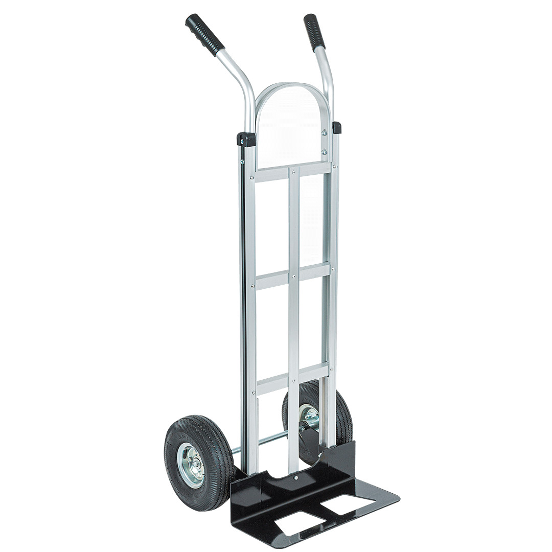 Carrello in alluminio professionale - Lunghezza -cm- 54 - H -cm- 130 - Peso -kg- 12.7 - 