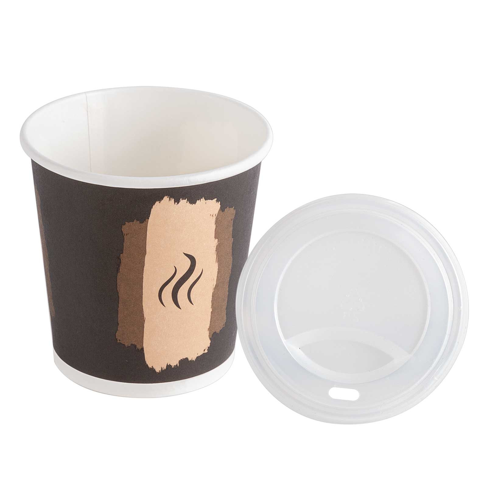 Kit bicchieri in carta e coperchi
