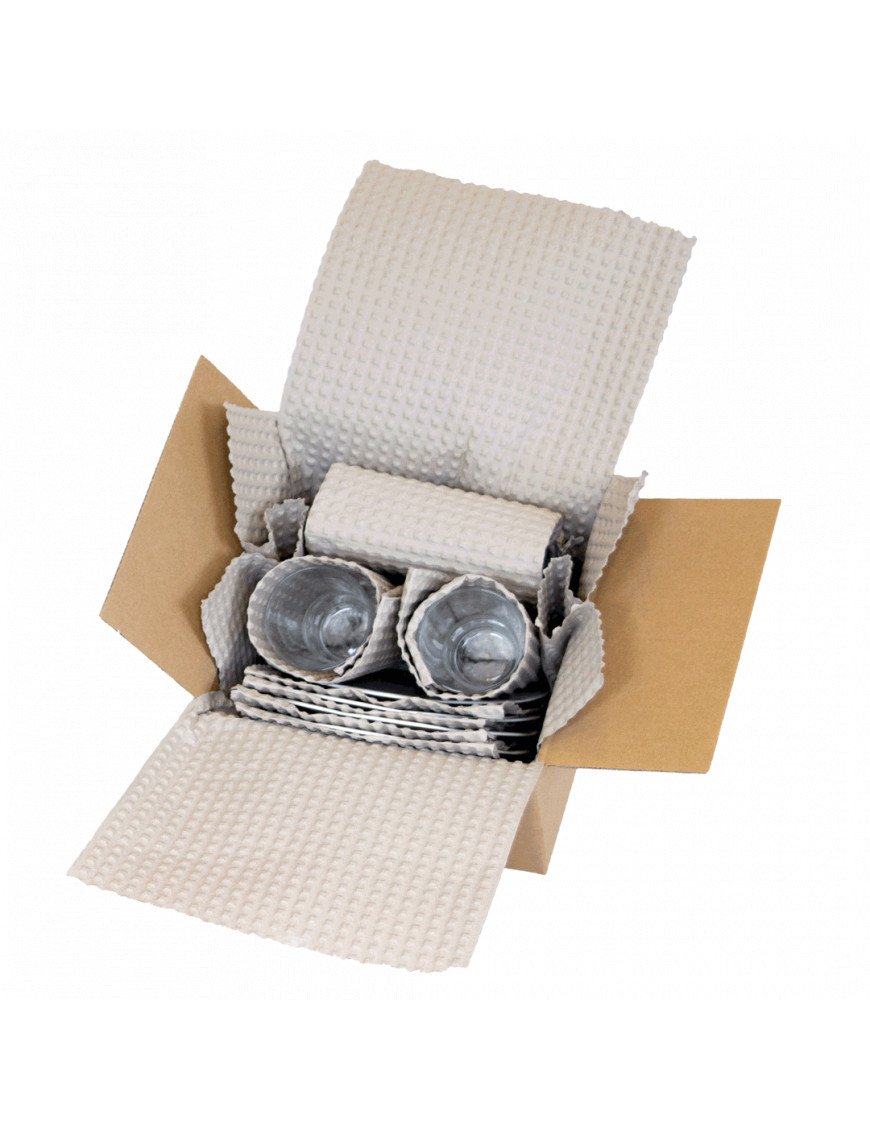 Pluriball Riciclato Verde - Bobina 125cm X 200m | Protezione Eco Per Imballaggi | 70 G/m² - Foto 2