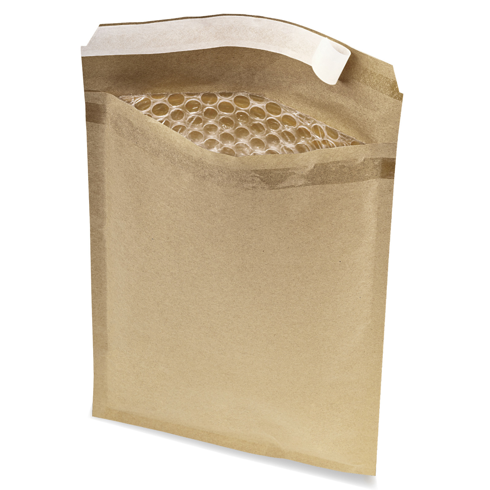 Buste per spedizioni avana con film a bolle interno
