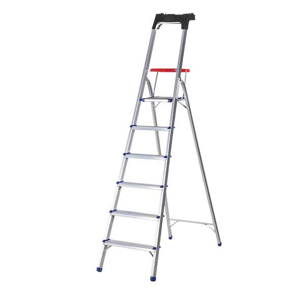 Scala professionale in alluminio 6 gradini