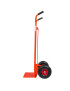 Carrello portapacchi con ruote pneumatiche o piene