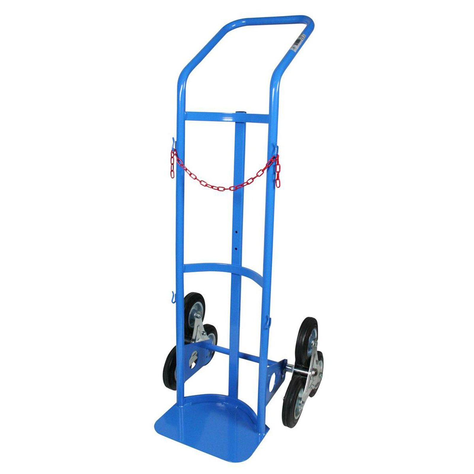 Carrello saliscale per bombole