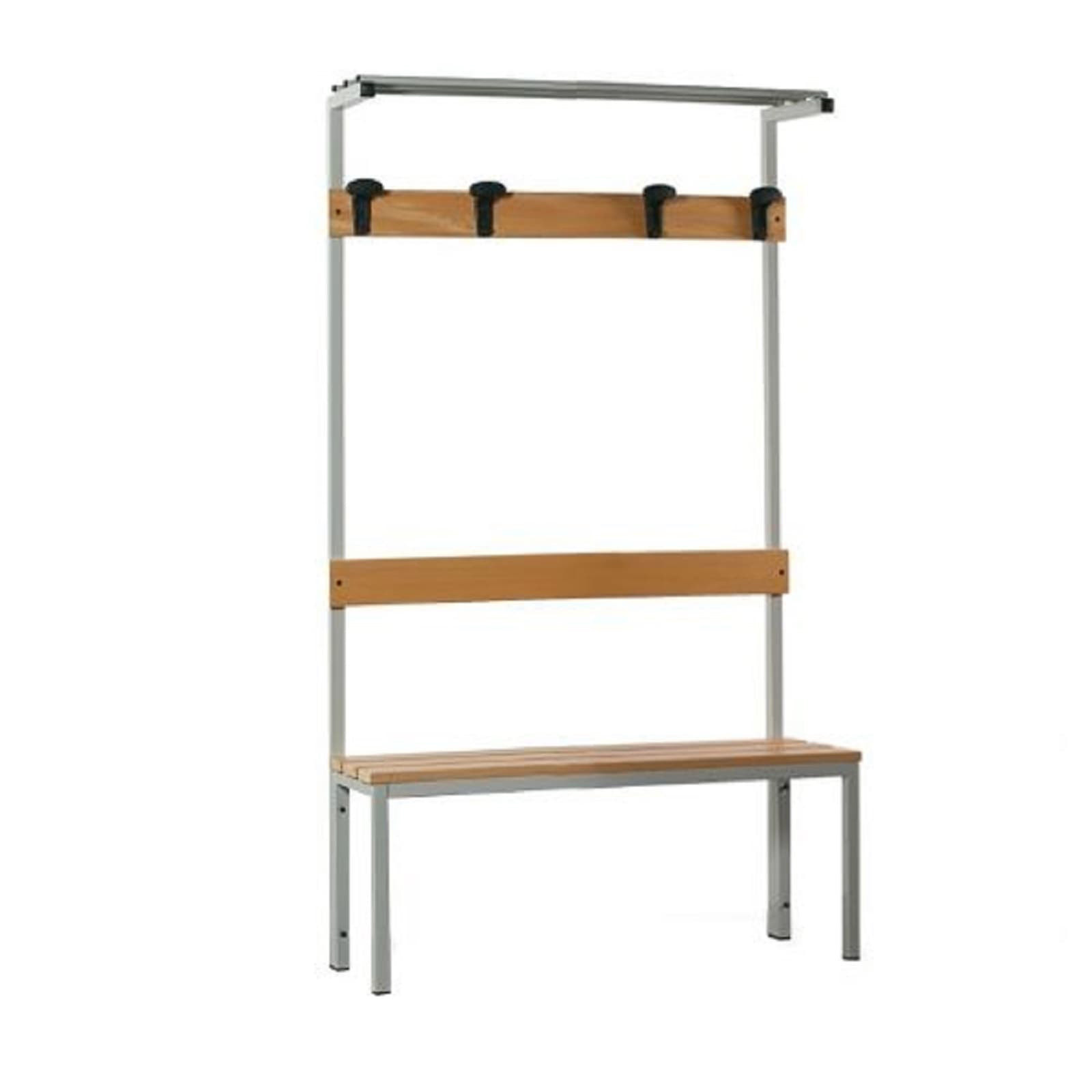 Panca in acciaio con alzata