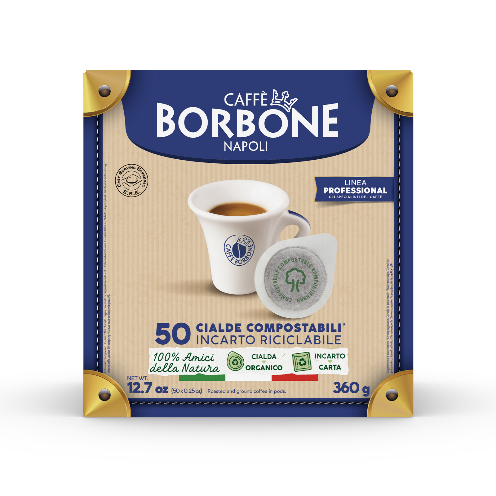 Caffè Borbone cialde compostabili ESE 44 mm