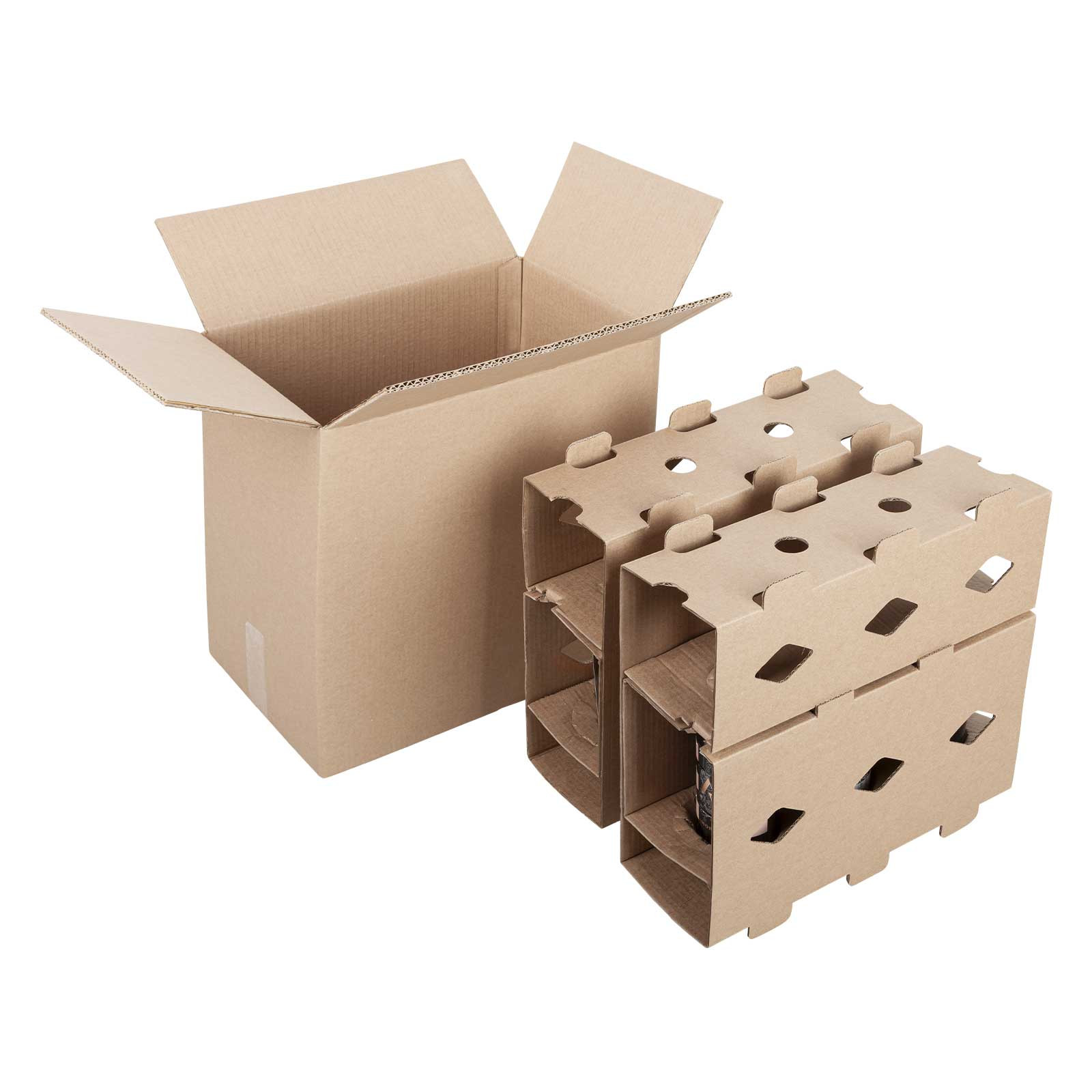 Scatole per spedizione vini e bottiglie brevettate Propac