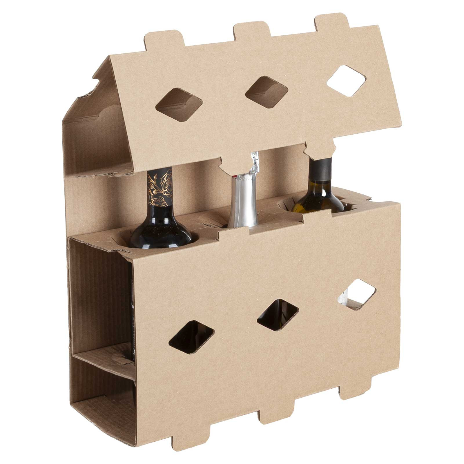 Scatole per spedizione vini e bottiglie brevettate Propac