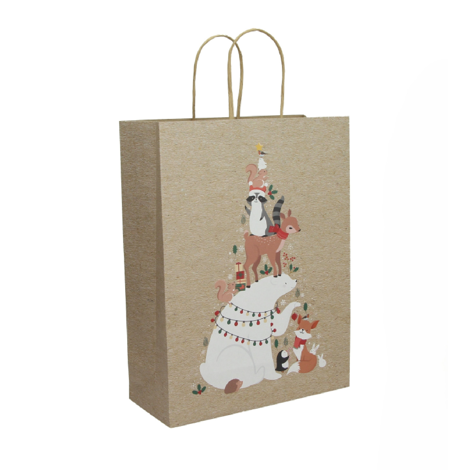 Shopper in carta Xmas Friends
