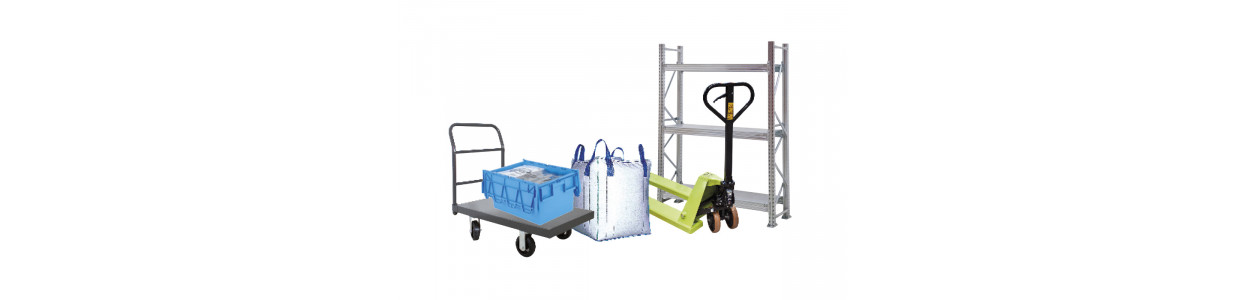 Transpallet, carrelli e magazzino