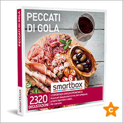 Cofanetto Smartbox degustazioni per due,Peccati di gola